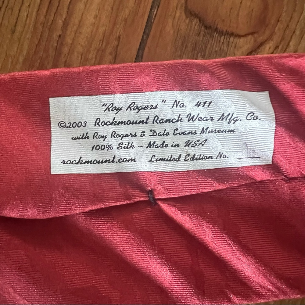 Rockmount Ranch Wear Tie - Picture 2 of 5